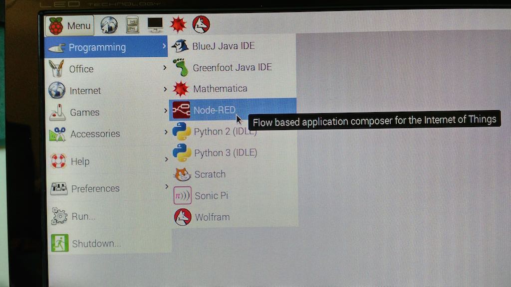 Node-RED on Raspian Jessie